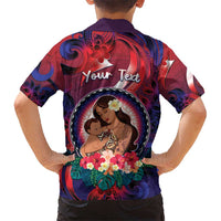 Personalised Samoa Mother's Day Hawaiian Shirt I Love You Mom DT04 - Polynesian Pride