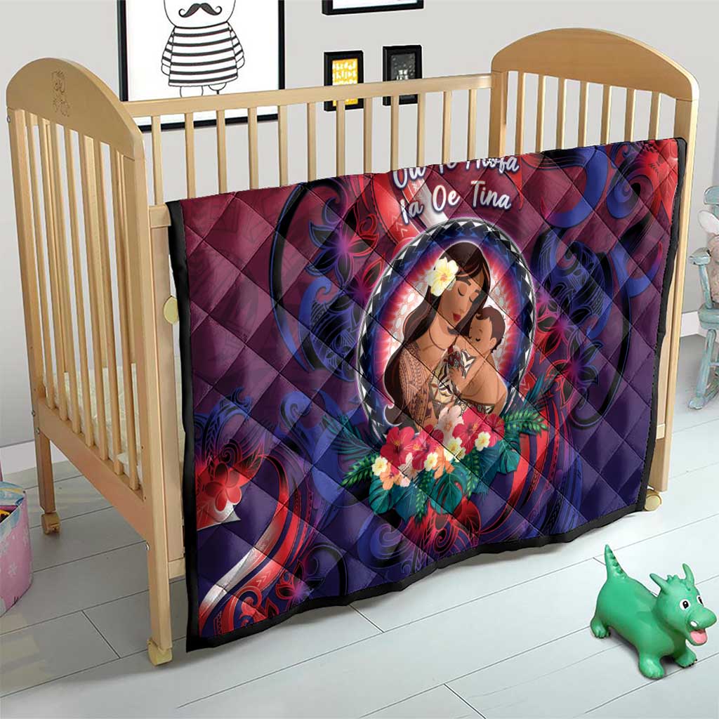 Samoa Mother's Day Quilt I Love You Mom