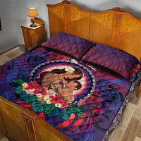 Samoa Mother's Day Quilt Bed Set I Love You Mom DT04 - Polynesian Pride