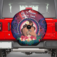 Samoa Mother's Day Spare Tire Cover I Love You Mom