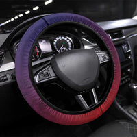 Samoa Mother's Day Steering Wheel Cover I Love You Mom DT04 Universal Fit Red - Polynesian Pride