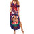 Personalised Samoa Mother's Day Summer Maxi Dress I Love You Mom