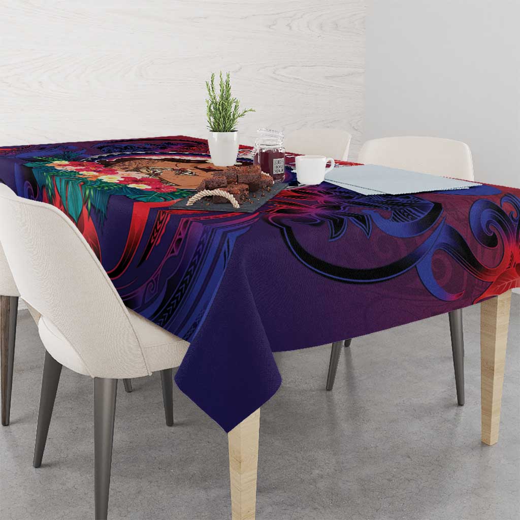 Samoa Mother's Day Tablecloth I Love You Mom DT04 - Polynesian Pride