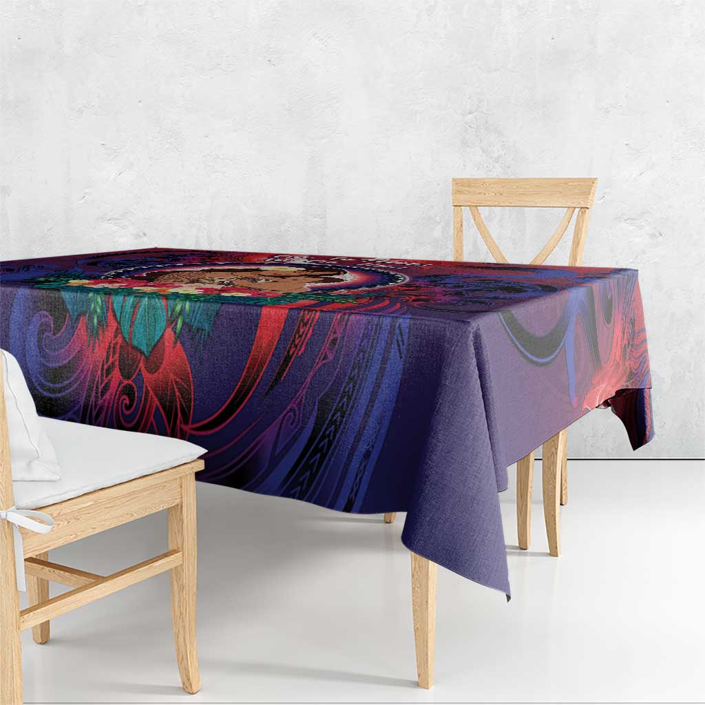 Samoa Mother's Day Tablecloth I Love You Mom DT04 - Polynesian Pride