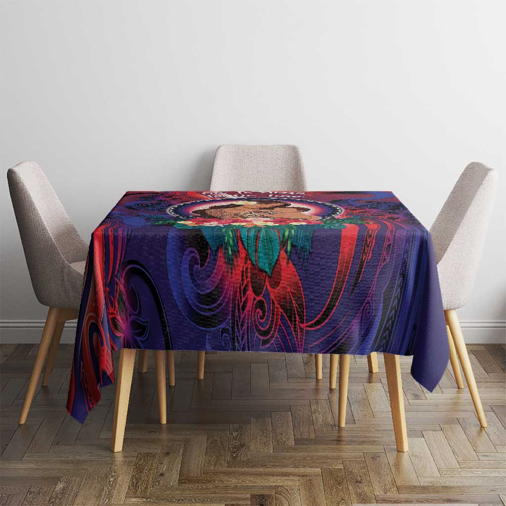 Samoa Mother's Day Tablecloth I Love You Mom DT04 - Polynesian Pride
