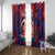 Samoa Mother's Day Window Curtain I Love You Mom