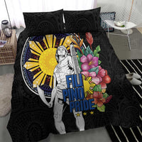 Filipinos Lapu-Lapu Hero Philippines Bedding Set Hibiscus Flowers Style