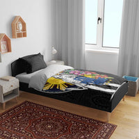 Filipinos Lapu-Lapu Hero Philippines Bedding Set Hibiscus Flowers Style