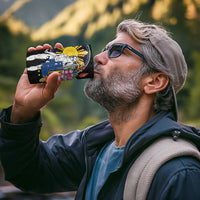 Filipinos Lapu-Lapu Hero Philippines 4 in 1 Can Cooler Tumbler Hibiscus Flowers Style