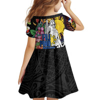 Filipinos Lapu-Lapu Hero Philippines Family Matching Puletasi and Hawaiian Shirt Hibiscus Flowers Style