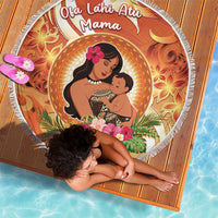 Tonga Mother's Day Beach Blanket I Love You Mom DT04 - Polynesian Pride