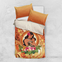 Tonga Mother's Day Bedding Set I Love You Mom