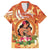 Personalised Tonga Mother's Day Family Matching Off The Shoulder Long Sleeve Dress and Hawaiian Shirt I Love You Mom