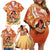 Personalised Tonga Mother's Day Family Matching Off Shoulder Short Dress and Hawaiian Shirt I Love You Mom