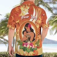 Personalised Tonga Mother's Day Hawaiian Shirt I Love You Mom DT04 - Polynesian Pride
