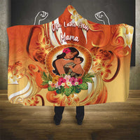 Tonga Mother's Day Hooded Blanket I Love You Mom DT04 - Polynesian Pride