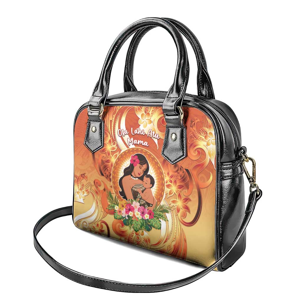 Tonga Mother's Day Shoulder Handbag I Love You Mom