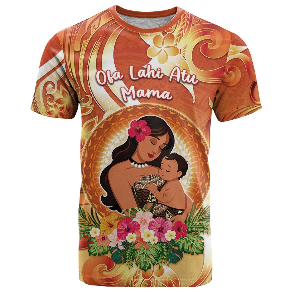 Personalised Tonga Mother's Day T Shirt I Love You Mom