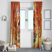 Tonga Mother's Day Window Curtain I Love You Mom DT04 - Polynesian Pride