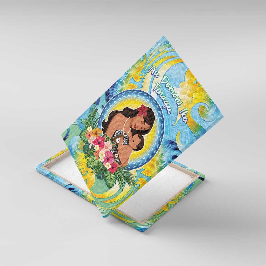 Fiji Mother's Day Canvas Wall Art I Love You Mom