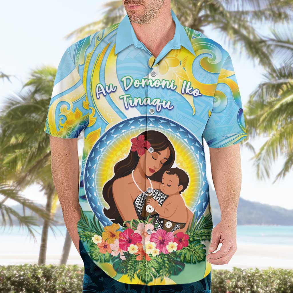 Personalised Fiji Mother's Day Hawaiian Shirt I Love You Mom