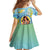Personalised Fiji Mother's Day Kid Short Sleeve Dress I Love You Mom
