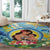 Fiji Mother's Day Round Carpet I Love You Mom