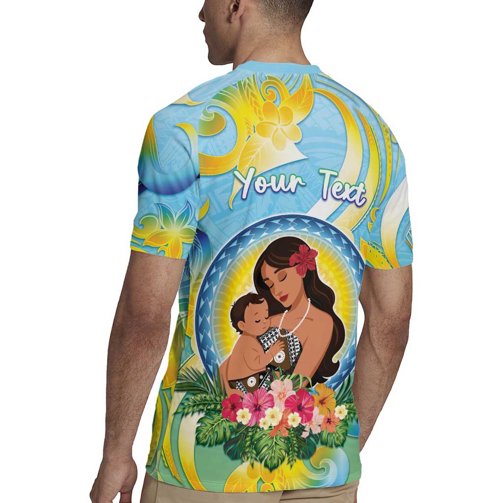 Personalised Fiji Mother's Day Rugby Jersey I Love You Mom