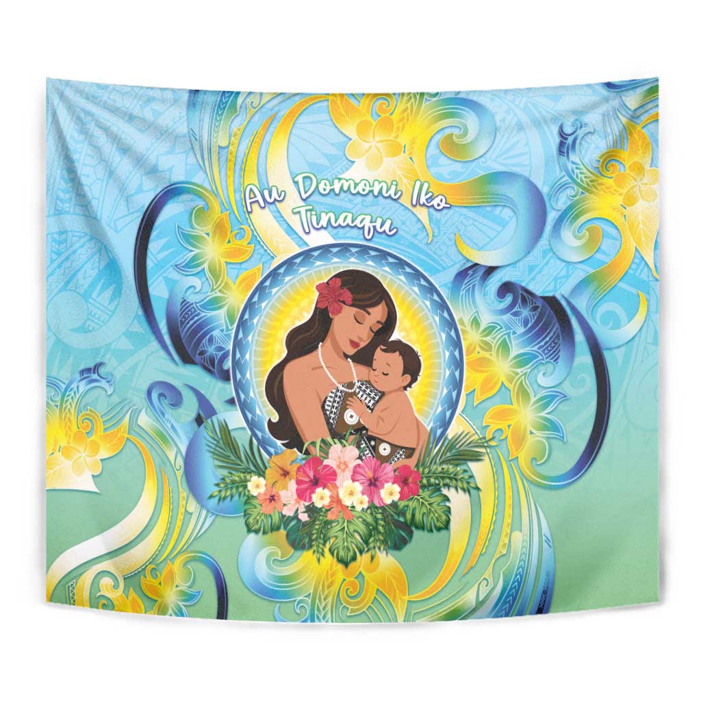 Fiji Mother's Day Tapestry I Love You Mom