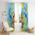 Fiji Mother's Day Window Curtain I Love You Mom