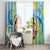 Fiji Mother's Day Window Curtain I Love You Mom