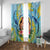 Fiji Mother's Day Window Curtain I Love You Mom