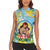 Personalised Fiji Mother's Day Women Sleeveless Polo Shirt I Love You Mom