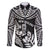 Custom New Zealand Rugby Family Matching Short Sleeve Bodycon Dress and Hawaiian Shirt Silver Fern Maori Pattern