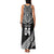 Custom New Zealand Rugby Family Matching Tank Maxi Dress and Hawaiian Shirt Silver Fern Maori Pattern