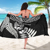 New Zealand Rugby Sarong Silver Fern Maori Pattern
