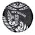 New Zealand Rugby Spare Tire Cover Silver Fern Maori Pattern