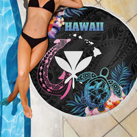 Hawaii Beach Blanket Kanaka Maoli With Fish Hook