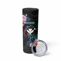 Personalised Hawaii Skinny Tumbler Kanaka Maoli With Fish Hook