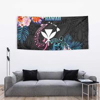 Hawaii Tapestry Kanaka Maoli With Fish Hook