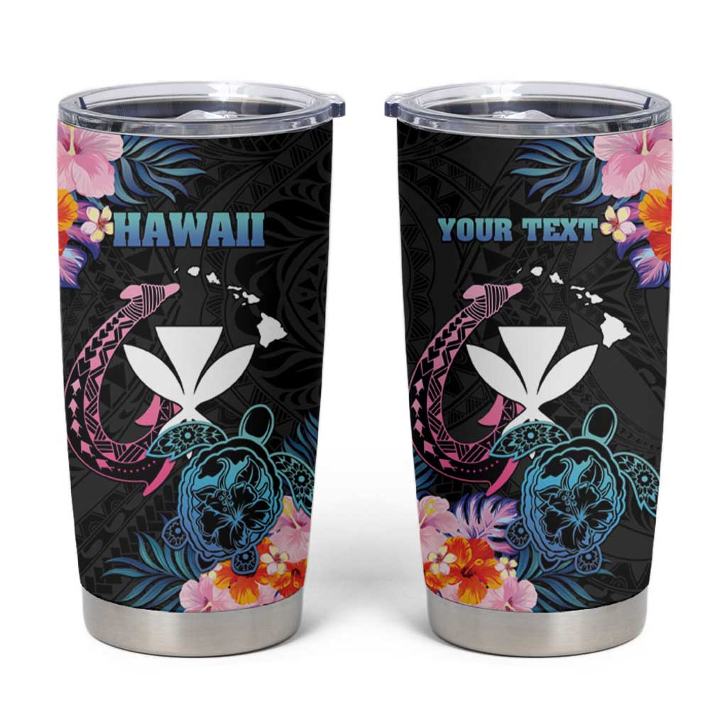 Personalised Hawaii Tumbler Cup Kanaka Maoli With Fish Hook