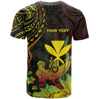 Personalised Hawaii T Shirt Kanaka Maoli With Hammerhead Shark