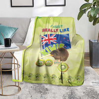 New Zealand Kiwi Blanket I Just Really Like Kiwis DT04 - Polynesian Pride