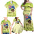 New Zealand Kiwi Family Matching Off Shoulder Maxi Dress and Hawaiian Shirt I Just Really Like Kiwis