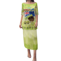 New Zealand Kiwi Family Matching Puletasi and Hawaiian Shirt I Just Really Like Kiwis