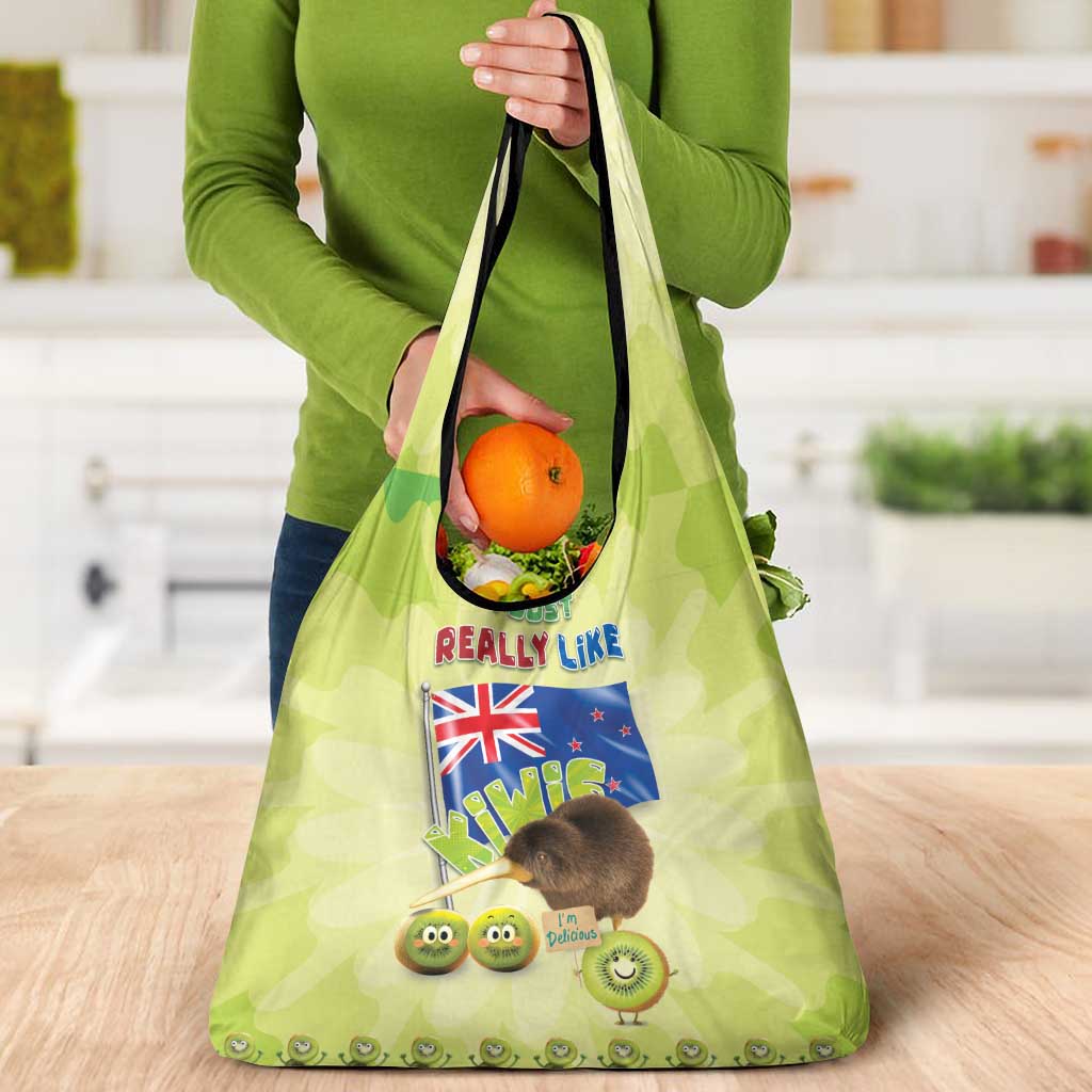New Zealand Kiwi Grocery Bag I Just Really Like Kiwis