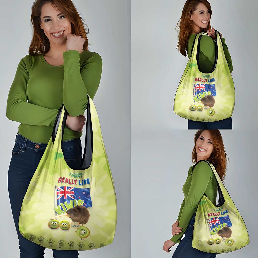 New Zealand Kiwi Grocery Bag I Just Really Like Kiwis