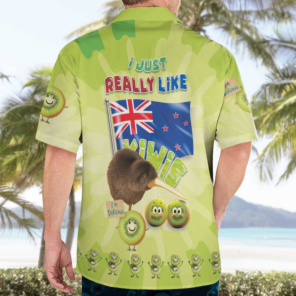 New Zealand Kiwi Hawaiian Shirt I Just Really Like Kiwis DT04 - Polynesian Pride
