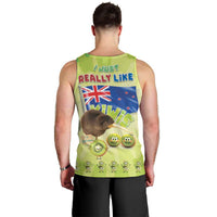 New Zealand Kiwi Men Tank Top I Just Really Like Kiwis DT04 - Polynesian Pride