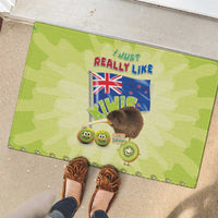 New Zealand Kiwi Rubber Doormat I Just Really Like Kiwis DT04 - Polynesian Pride